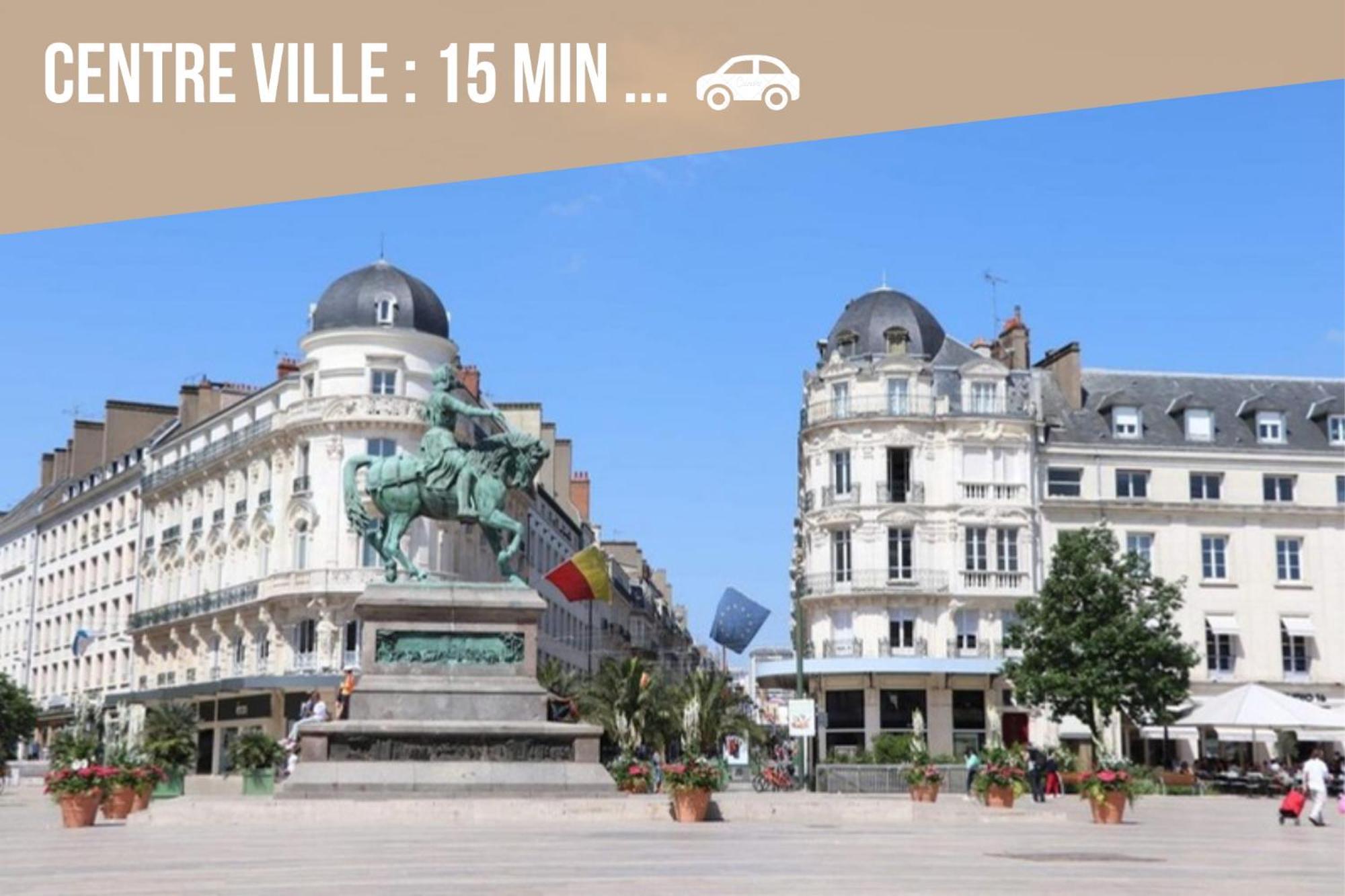 Loft De Charme Avec Parking, Jardin Et Terrasse Villa Saint-Pryvé-Saint-Mesmin Eksteriør bilde